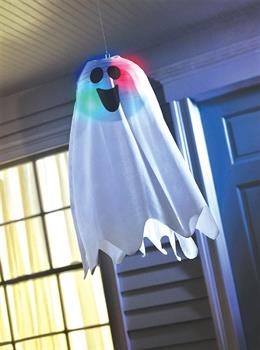 "Light Up Hanging Ghost 18"""