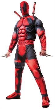Mens Deluxe Deadpool Costume