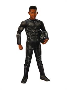 Marvel's Captain America: Civil War Kids Black Panther Deluxe Muscle Chest Costume