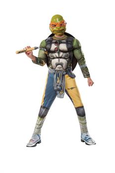 Teenage Mutant Ninja Turtles 2: Michelangelo Deluxe Movie Version Child Costume
