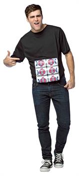Six Pack Adult T-Shirt