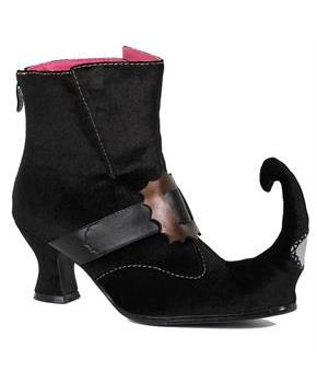 Witch Adult Black Boots