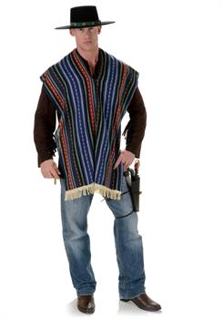 Bandito Poncho Adult Costume