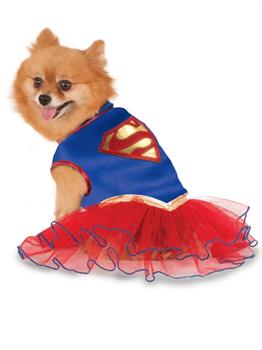 Supergirl Tutu Pet Costume