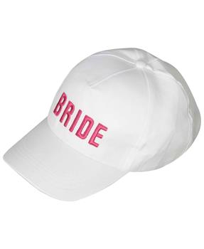 Bride Baseball Cap - White