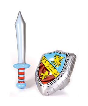 Inflatable Sword and Shield Set