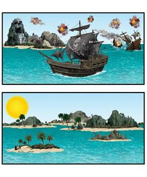 Pirate Ship and Island Props Add-Ons