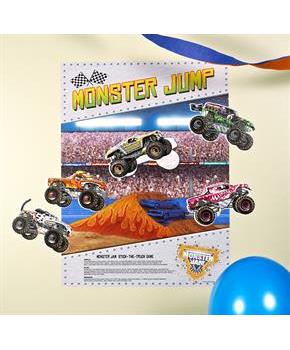 Monster Jam 3D "Stick the X" Game