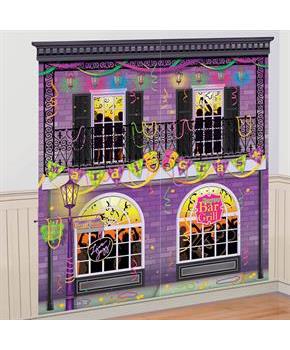 Mardi Gras Scene Setter Decoration Set
