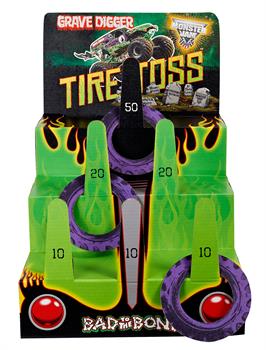 Monster Jam 3D Ring Toss Game  24"H X 17"W X 23"D