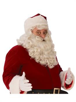 Mens Premium Santa Beard and Wig