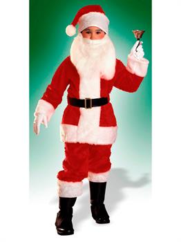 Boys Plush Santa Suit