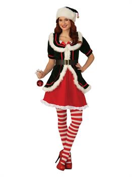 Womens Deluxe Elf Costume