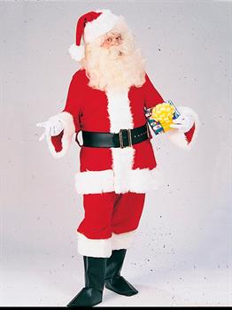 Mens XXL Professional Ultra Velvet Santa Suit