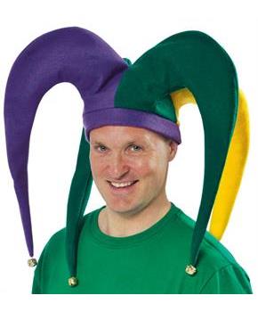 Mardi Gras Giant Jester Adult Hat