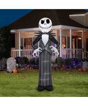 Giant Disney Jack Skellington Airblown