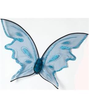 Hot Color Butterfly Wings - Blue