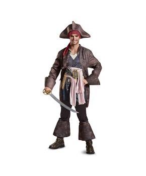 Pirates of the Caribbean 5: Captain Jack Deluxe Adult Costume