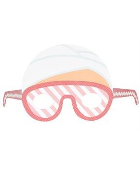 Little Spa Party Paper Masks