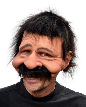 Uncle Bobby Half Mask w/ Hair