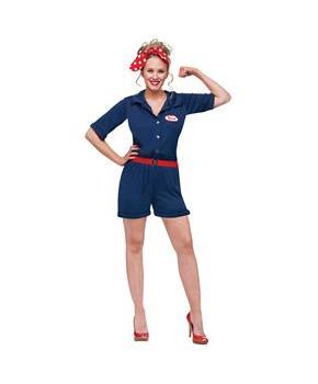 Rosie the Riveter Adult Costume