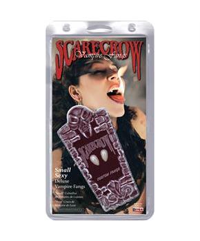 Small Realistic Deluxe Vampire Fangs