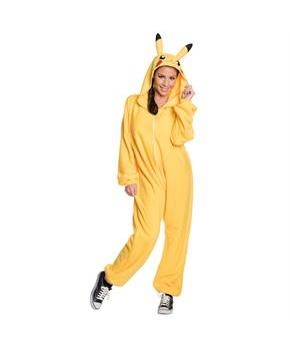 Pikachu Jumpsuit Adult Costume