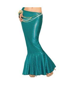 Women's Blue Mermaid Skirt
