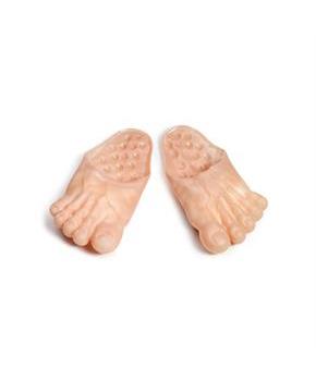 Vinyl Funny Feet Slipper Adult Male