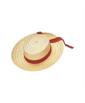 Straw Gondolier Hat Adult