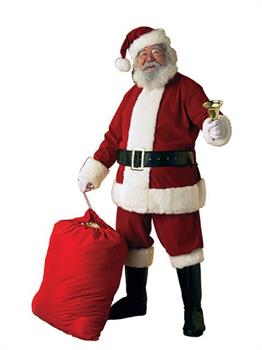 Deluxe Velvet X-large Santa Suit Adult