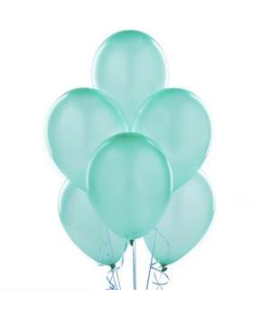 Mint Green Blue 11" Latex Balloons