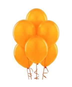 Orange Matte Balloons