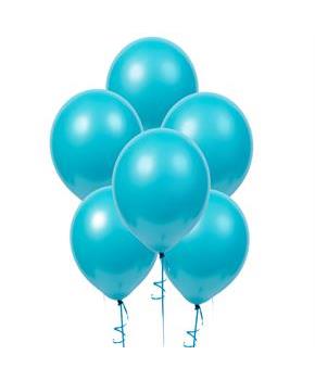 Bermuda Blue (Turquoise) 11" Matte Balloons (6 count)