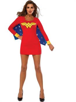 Wonder Woman Cape Dress Adult Costume