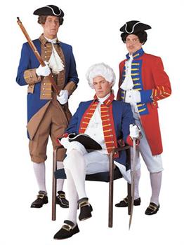 Colonial Soldier Regency Collection Adult Costume