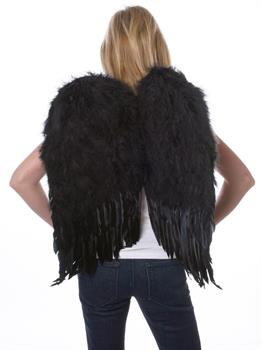Feather Wings- Black