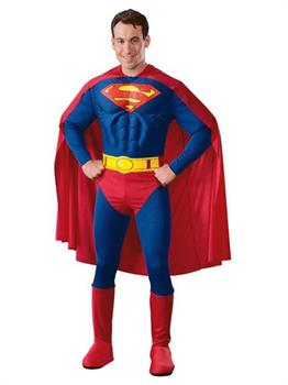 Superman Muscle Chest Deluxe Adult Costume