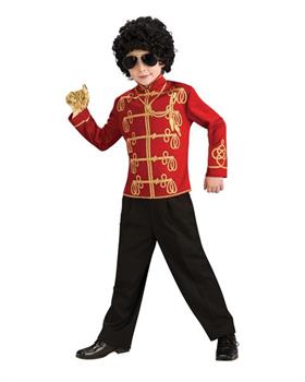 Michael Jackson Red Child Military Jacket