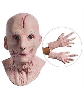Star Wars Episode VIII: The Last Jedi - Supreme Leader Snoke Overhead Mask an Hands - One Size