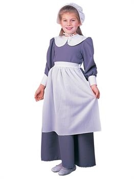 Colonial / Pilgrim Girl Child Costume
