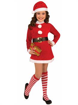 Childrens Red/White Striped Socks
