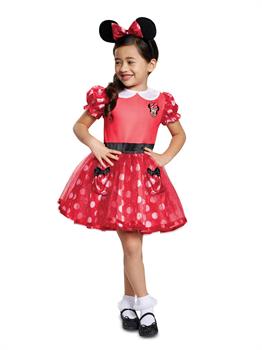 Mickey Mouse Red Minnie Mouse Toddler Costume