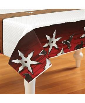 Ninja Warrior Party Plastic Tablecover 
