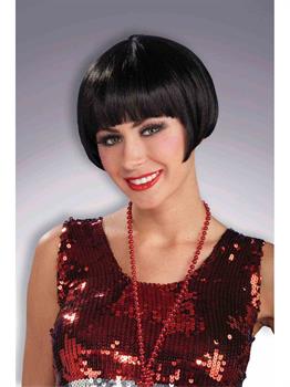 Black Charleston Chic Adult Wig