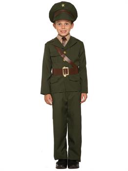 Boys Army Officer Costume