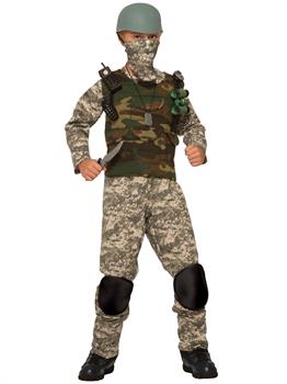 Boys Combat Trooper Costume
