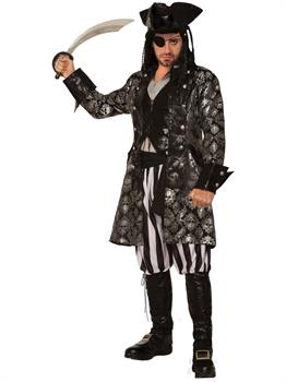 Mens Captain Sterling Blackskull Costume