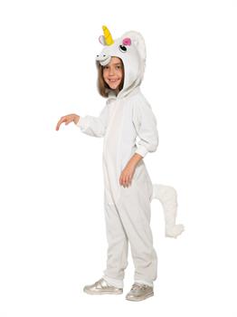 Girls Unicorn Jumpsuit Costume