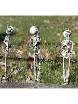 Staked Skeletons - Set Of 3